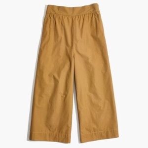 Madewell Mayfield Culotte Pants in Tan